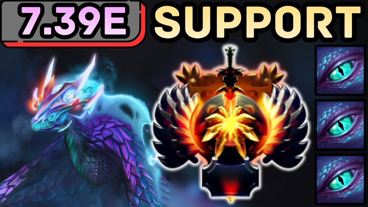 🔥 WINTER WYVERN HARD SUPPORT &mdash; FREEZING EVERYONE ALL GAME ❄️ | DOTA 2 GAMEPLAY 🔥