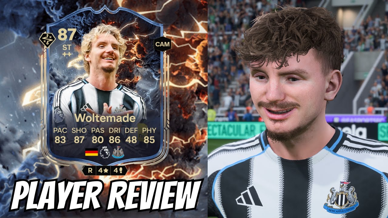 БЕЗУМНАЯ КАРТА! ⛈️ 87 THUNDERSTRUCK Woltemade ОБЗОР ИГРОКА EA FC 26