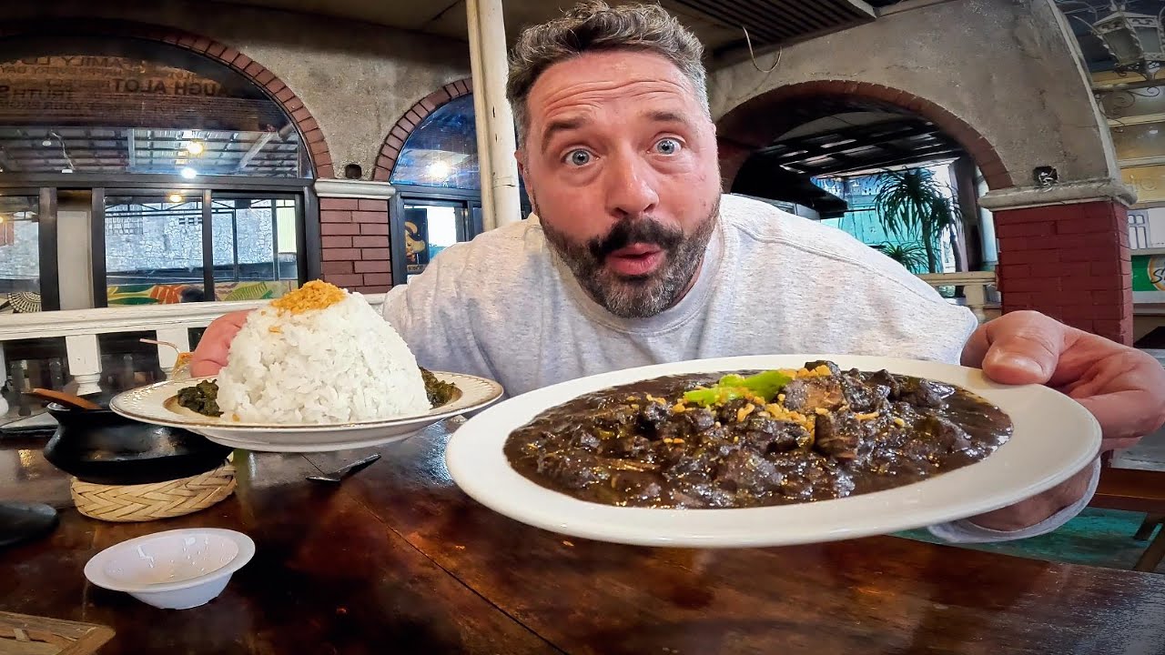 EATING LIKE A KING!! SINAMPALUKANG MANOK, DINUGUAN & LAING!!