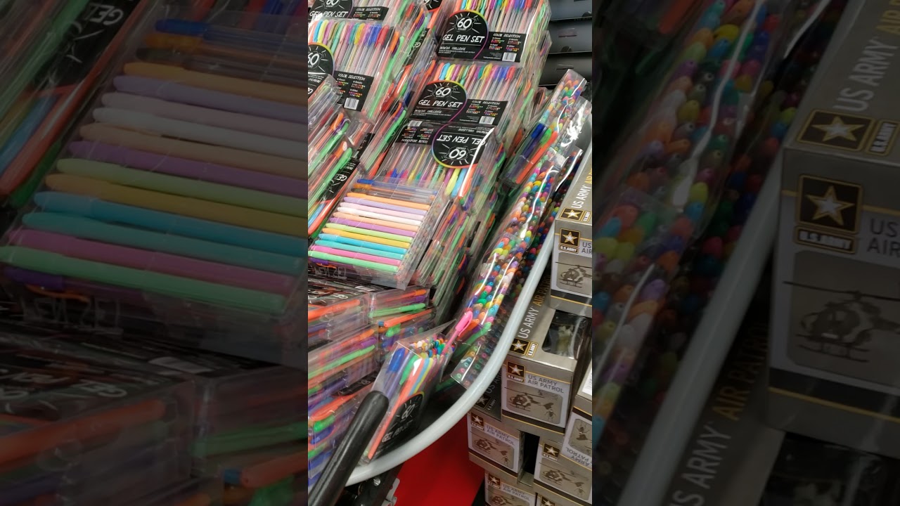 five below gel pen sets