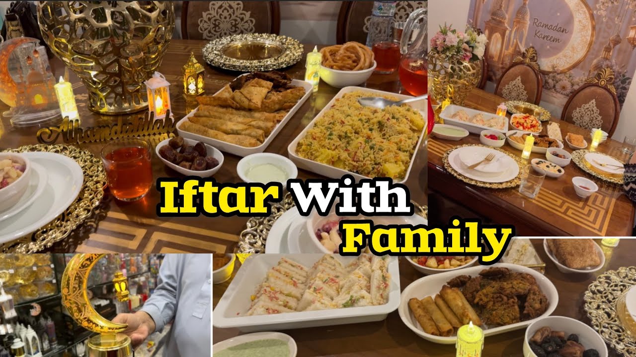 Iftar and Eid shopping with family | Aj bnay potatoe cutlets