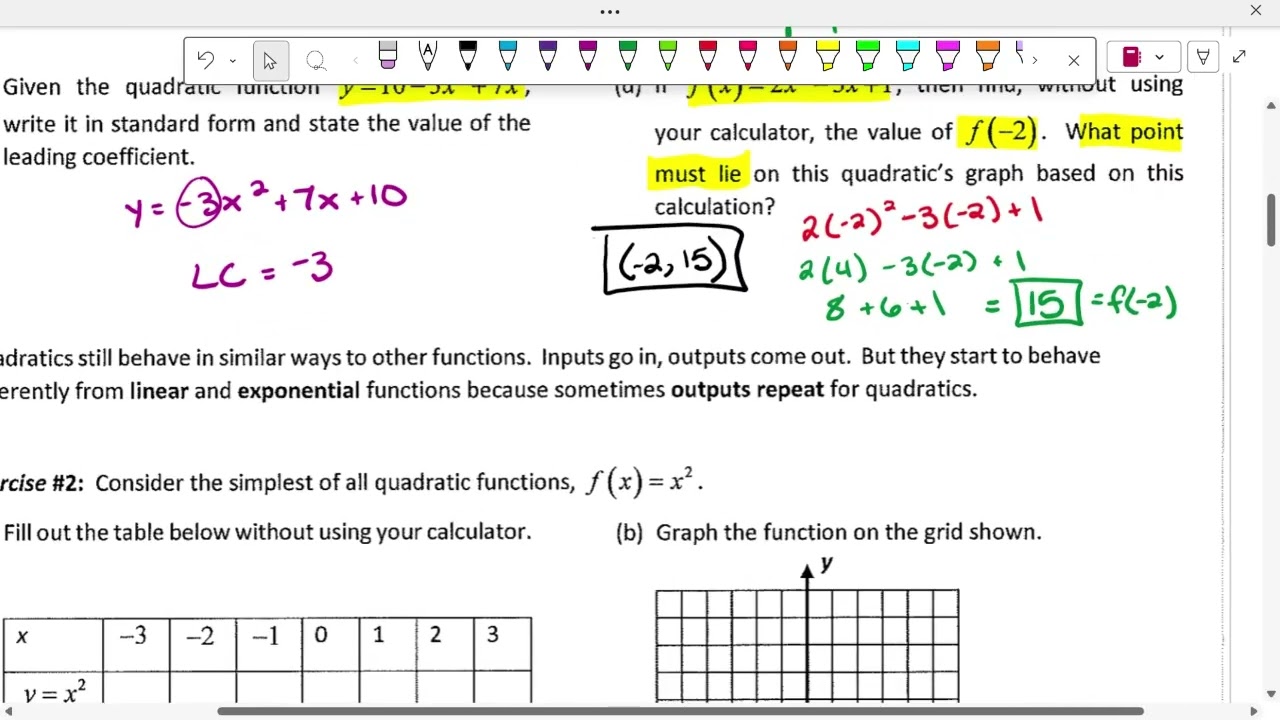 3.2 Lesson - Honors Math 2 S26