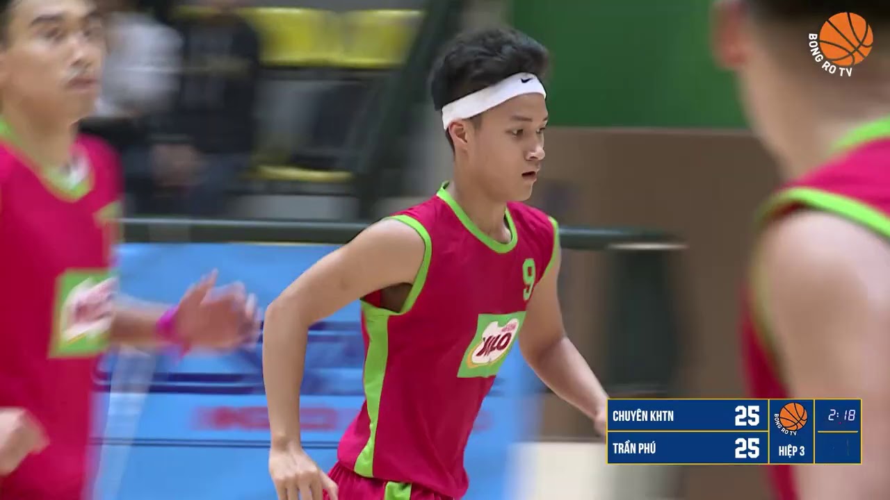 Highlights Bán kết Giải bóng rổ học sinh Hà Nội 2021: Trần Phú vs Chuyên KHTN