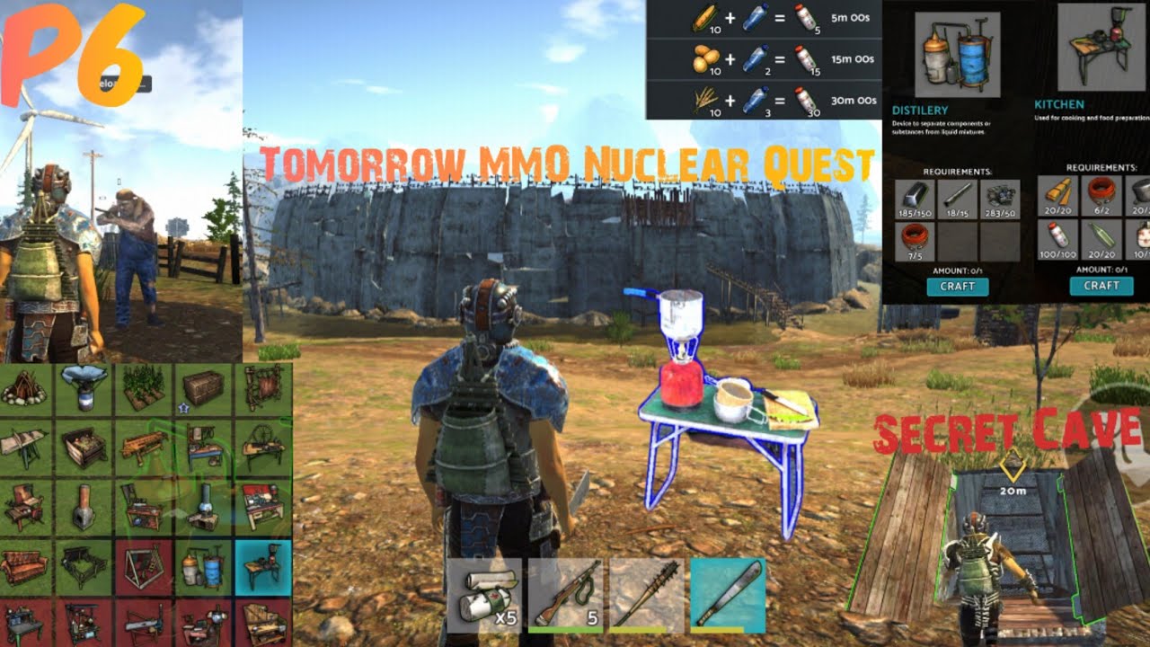 Water 🌊 Pipe repair for Survivors in Tomorrow MMO Nuclear Quest Gameplay
