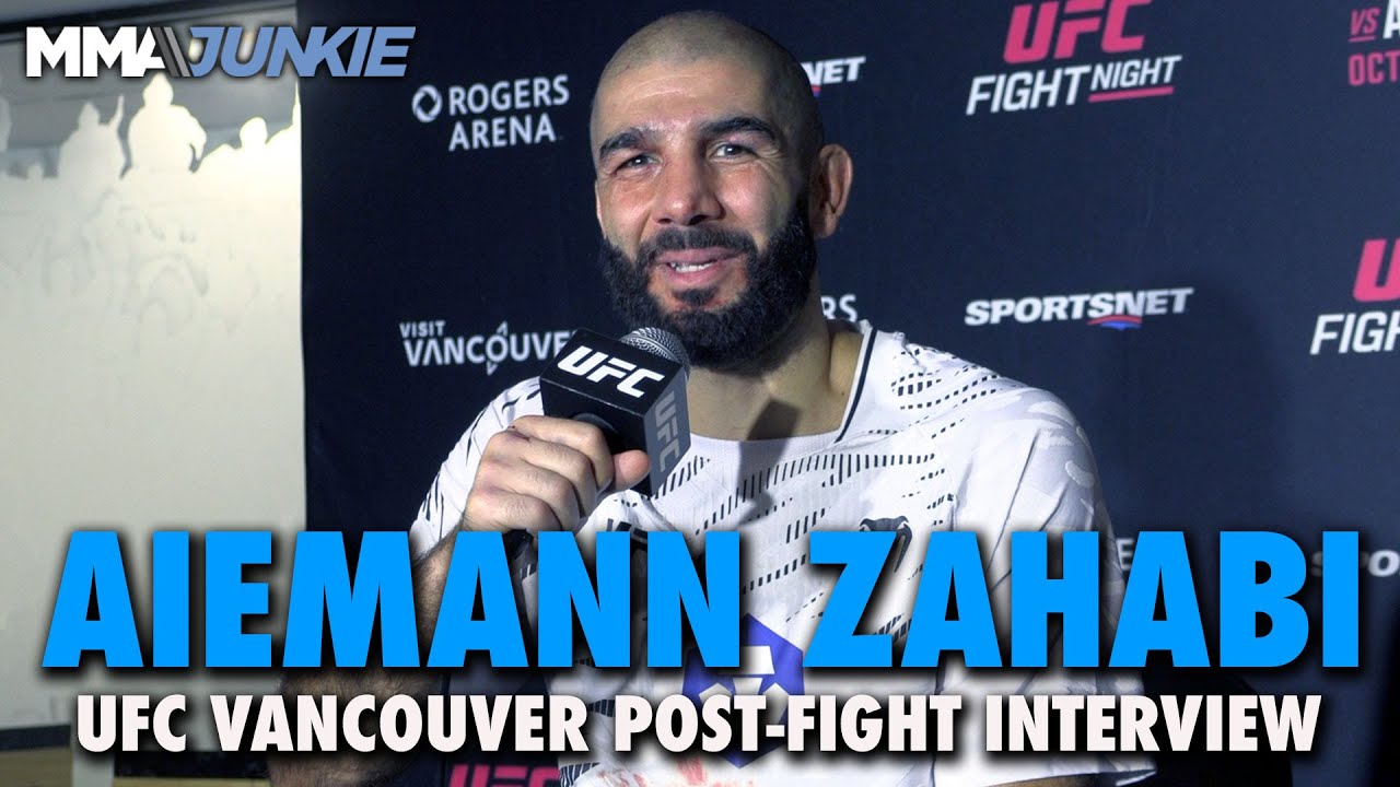 Aiemann Zahabi reacts to Sean O'Malley's video response to his callout | UFC Vancouver