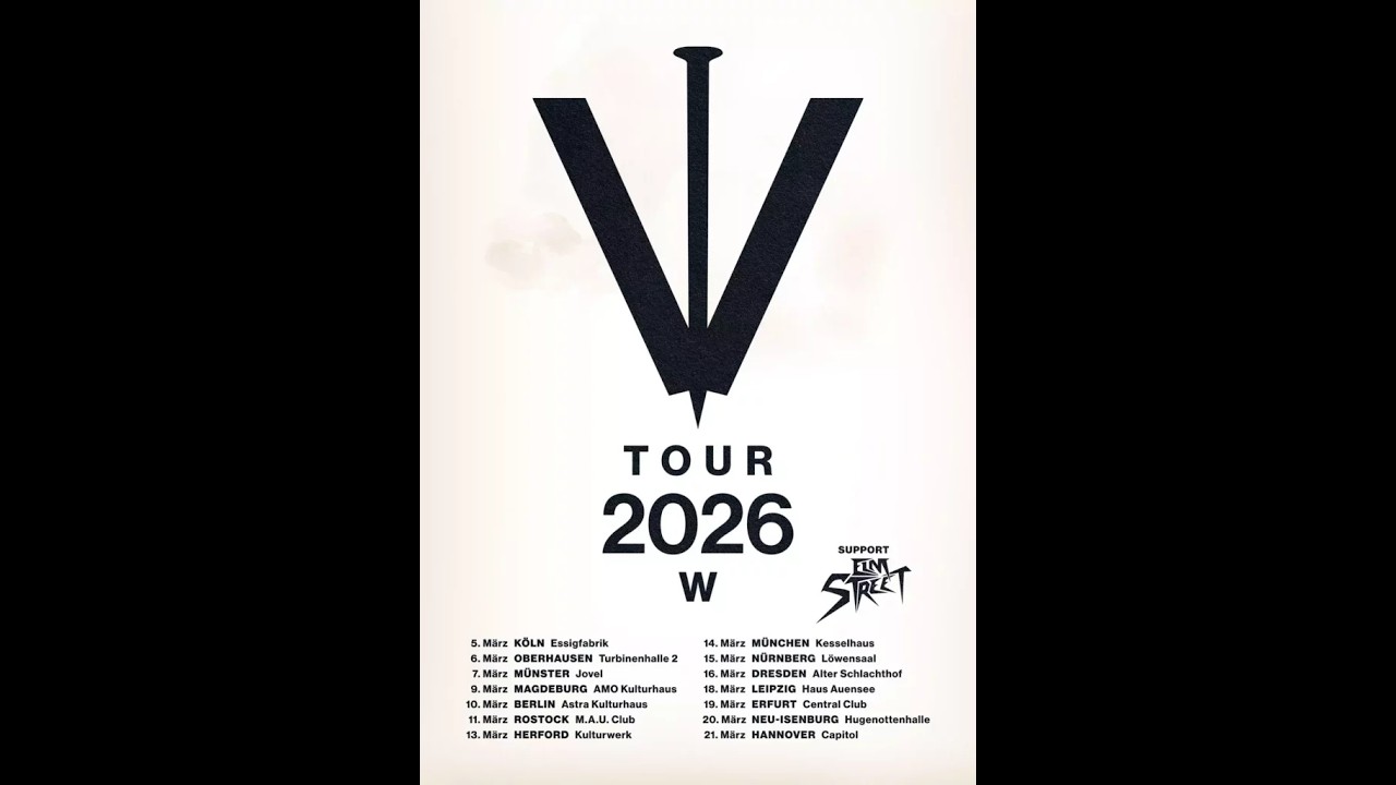 Der W @ Turbinenhalle 2, Oberhausen (06.03.2026) (Snippets)