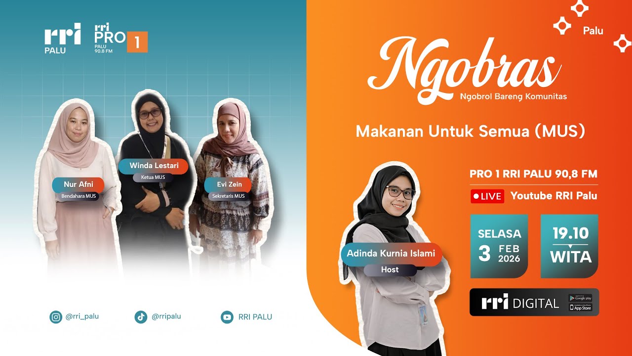 NGOBRAS - Makanan Untuk Semua (MUS)
