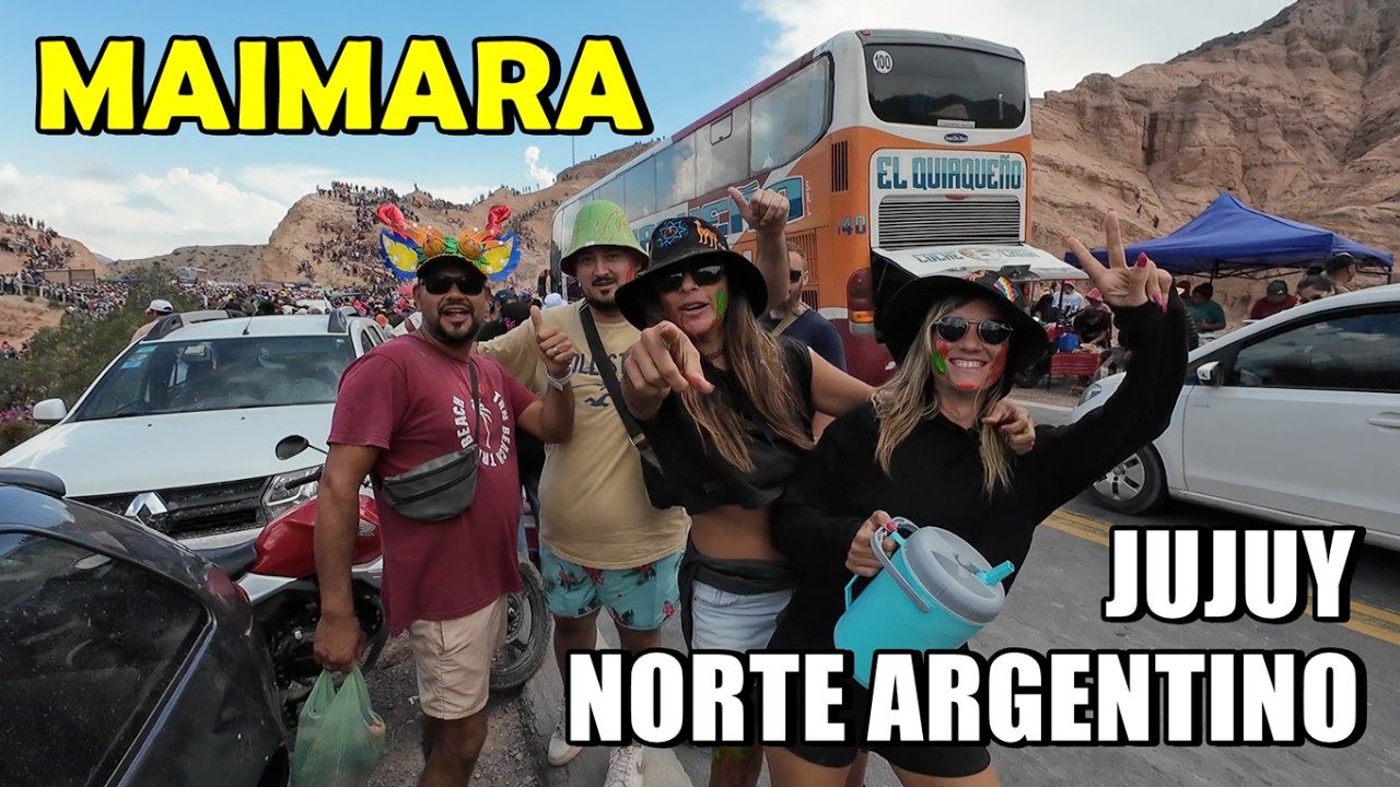 RECORRIENDO MAIMARA EN PLENO CARNAVAL | COMPARSA CERRO NEGRO | RN9 | JUJUY | NORTE ARGENTINO