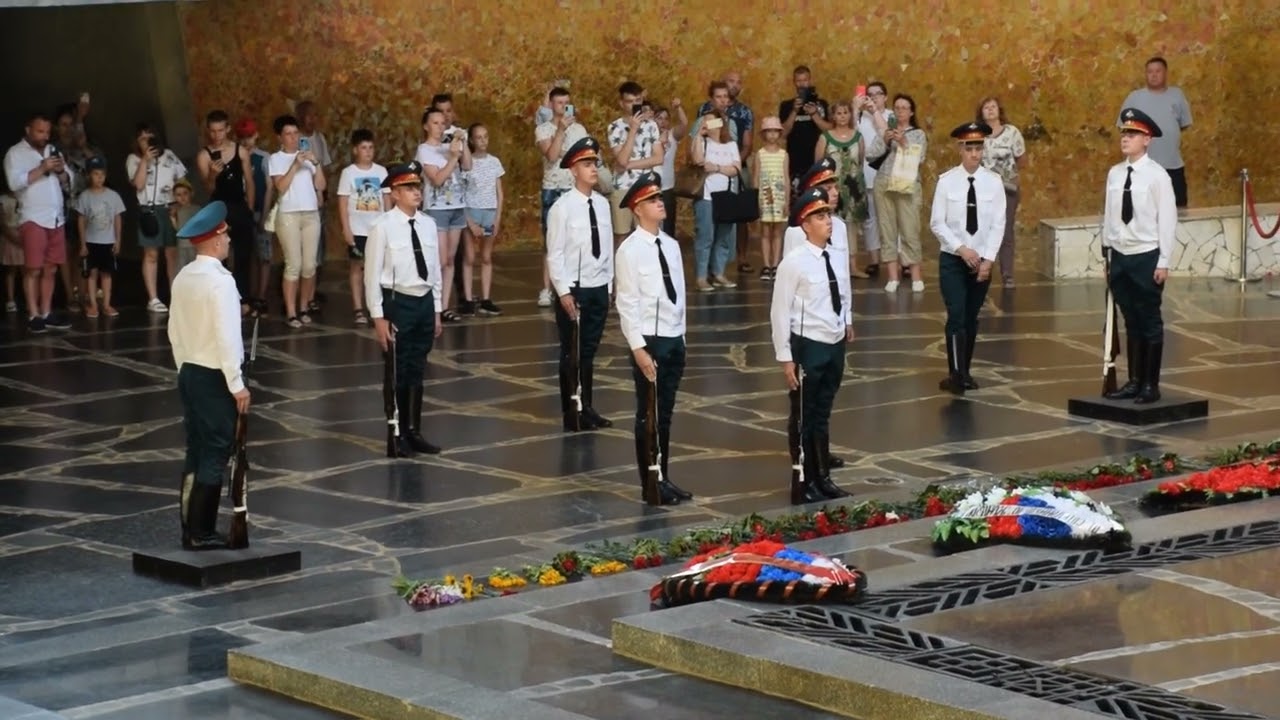 Мамаев Курган.  Зал Воинской Славы