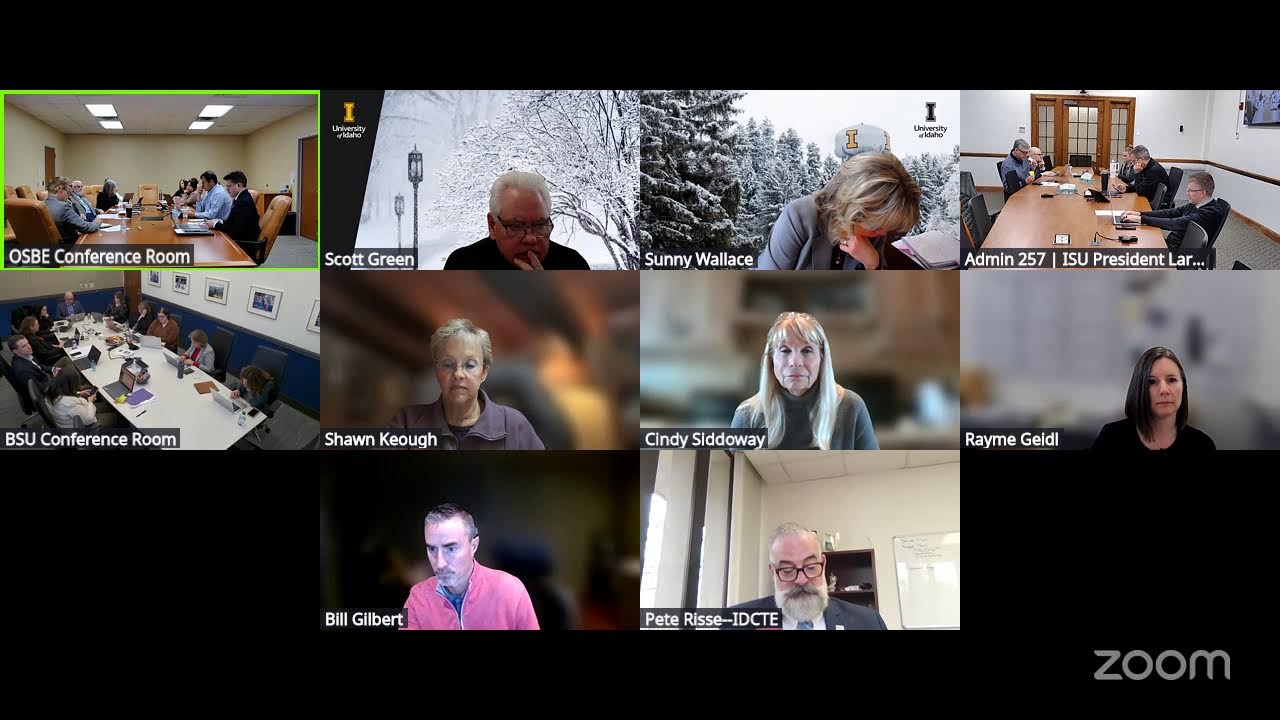 February Special Board Meeting
