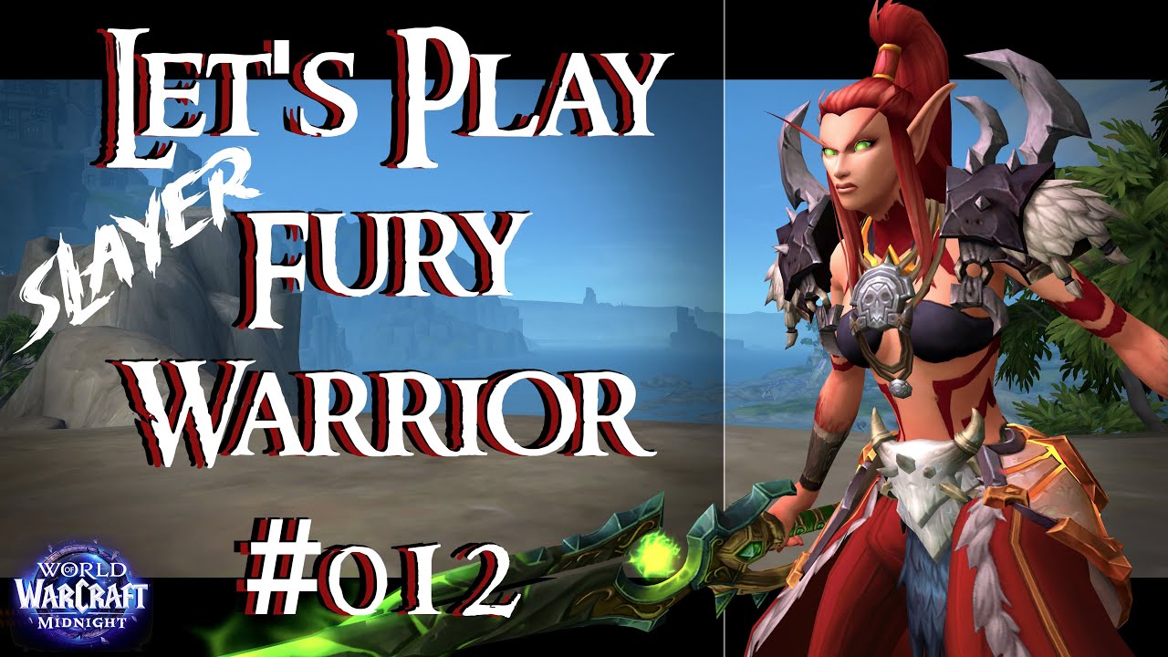 |PC|Controller| 4k60 WoW Let's play Slayer Fury Warrior |#012|Sin'dorei|(no commentary)