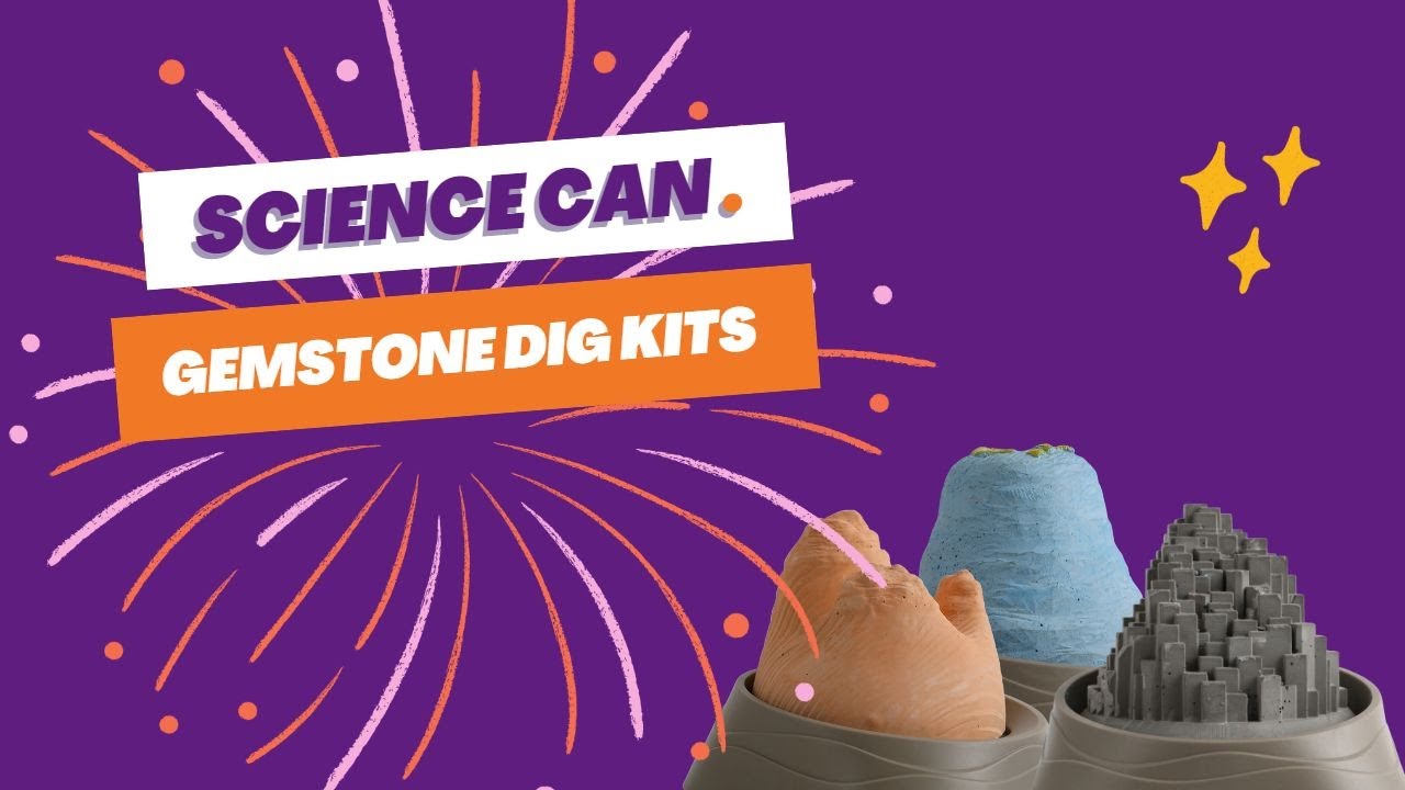 SCIENCE CAN - Gemstone Dig Kits