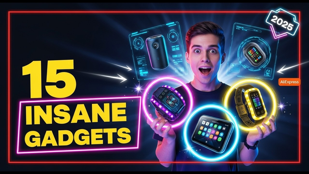 15 невероятных гаджетов с AliExpress, которые вы ОБЯЗАТЕЛЬНО должны увидеть в 2025 году - Обзор т...
