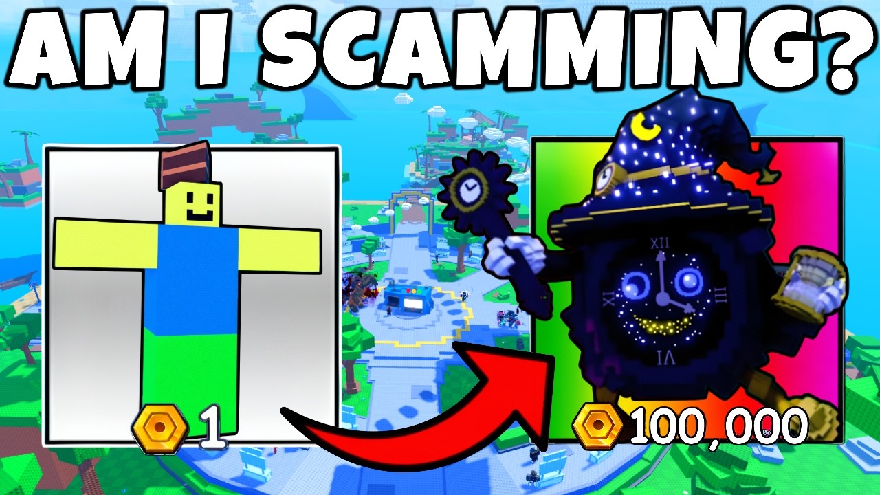 Обмен NOOBINI на INFINITY за ОДИН ЧАС... в игре Escape Tsunami For Brainrots