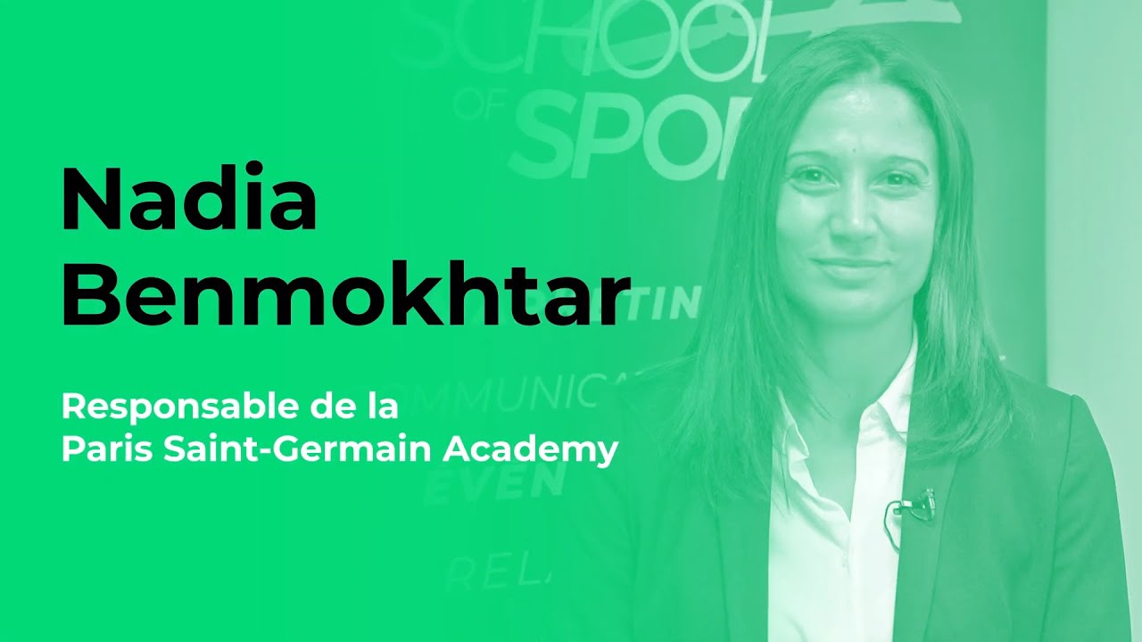Master Class Nadia Benmokhtar, responsable de la PSG Academy