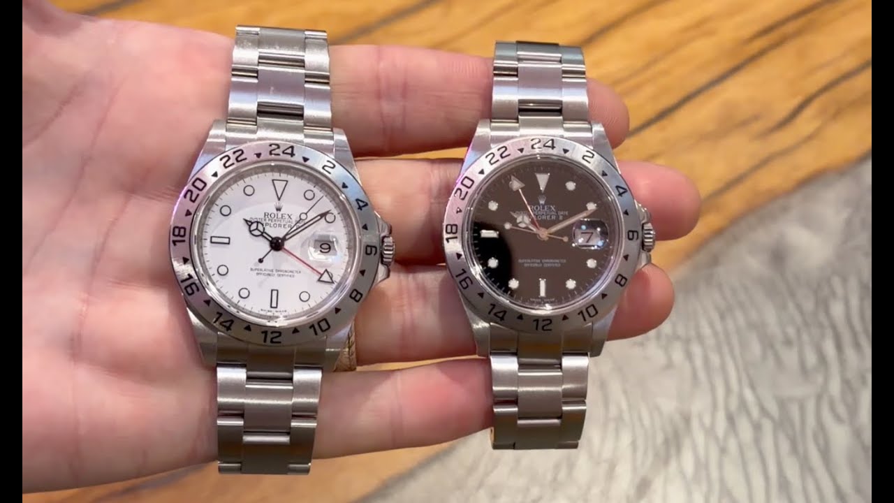 Rolex Explorer II 16570: Black Dial vs Polar White | Full Review & Comparison