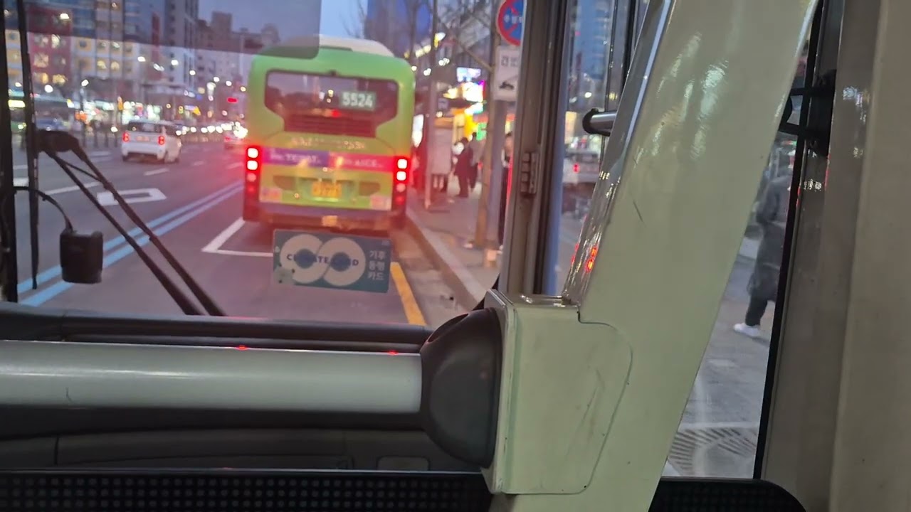 시내버스 영인운수 650번 낙성대입구-숭실대입구역 주행