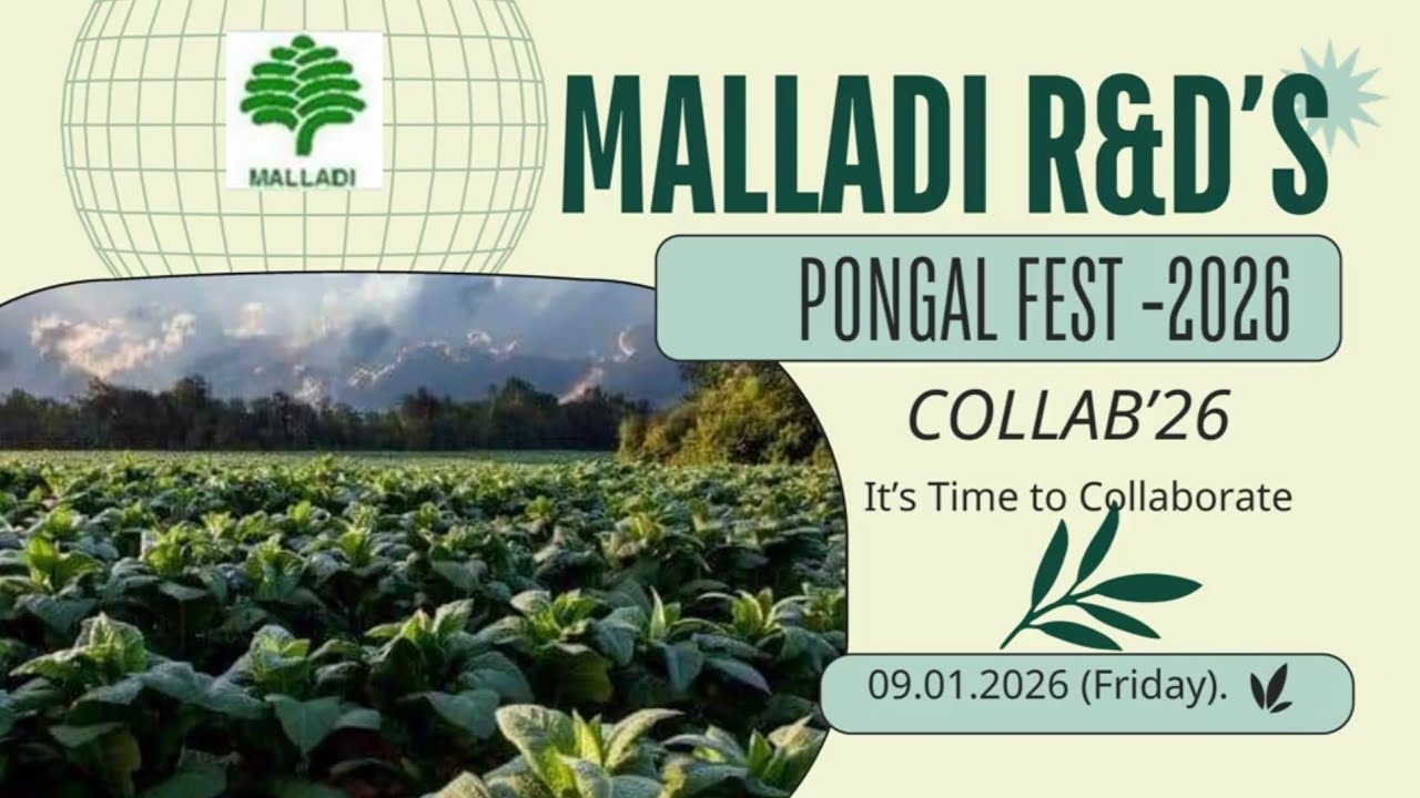Snapshots - Malladi R&Ds Pongal Fest 2026 - Collab'26 PPT