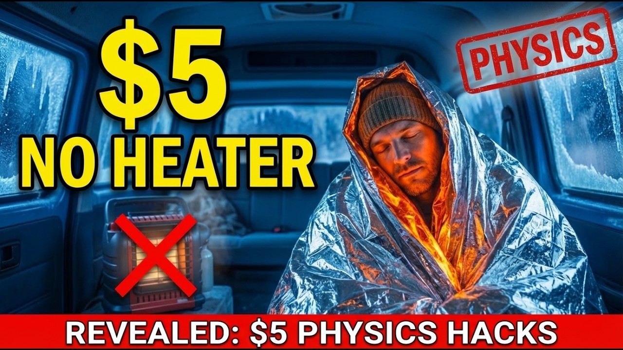 The $5 Van Heat Hacks That Replace A $300 Heater (Physics Explained)