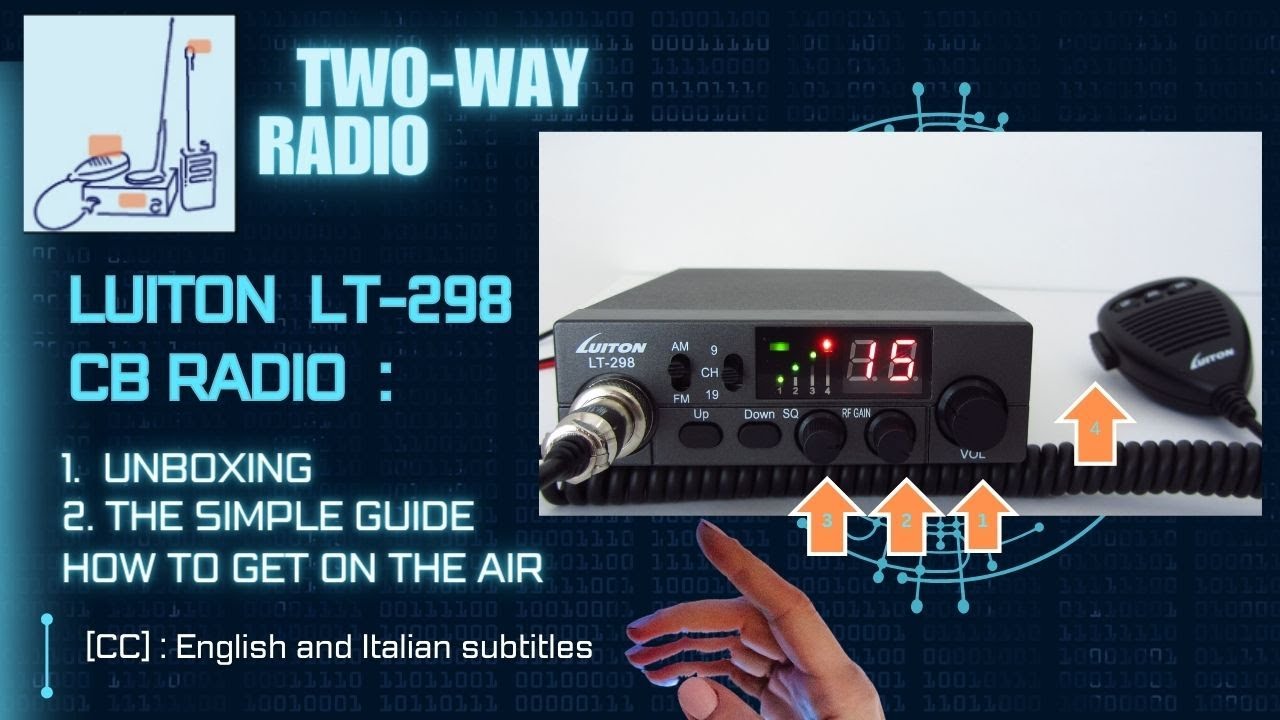 Luiton LT 298 CB Radio: Unboxing and Initial Setup - the Simple Guide How To Get On the Air