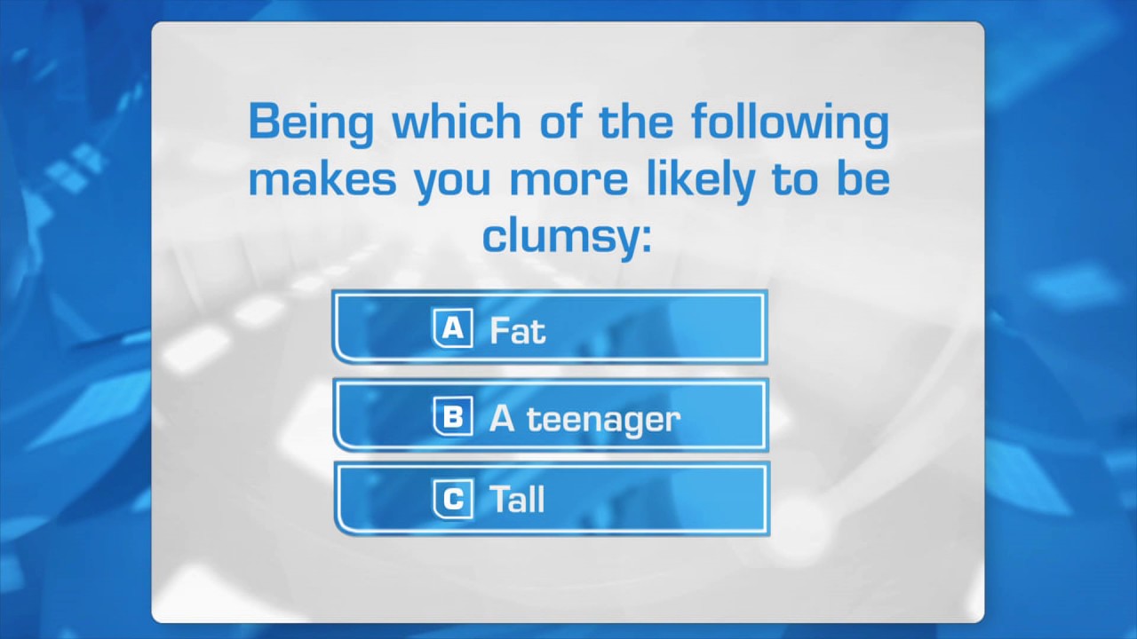 The Wright Stuff: What makes you more likely to be clumsy?