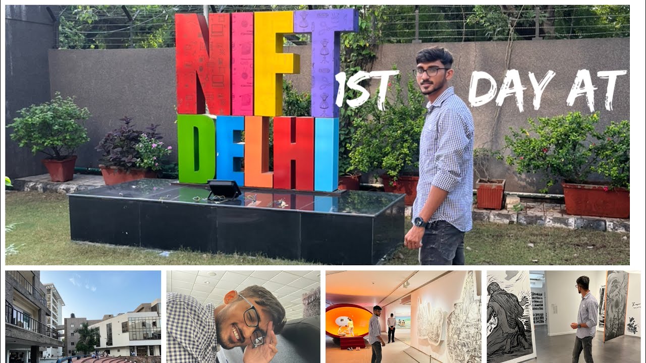 First day at #niftdelhi