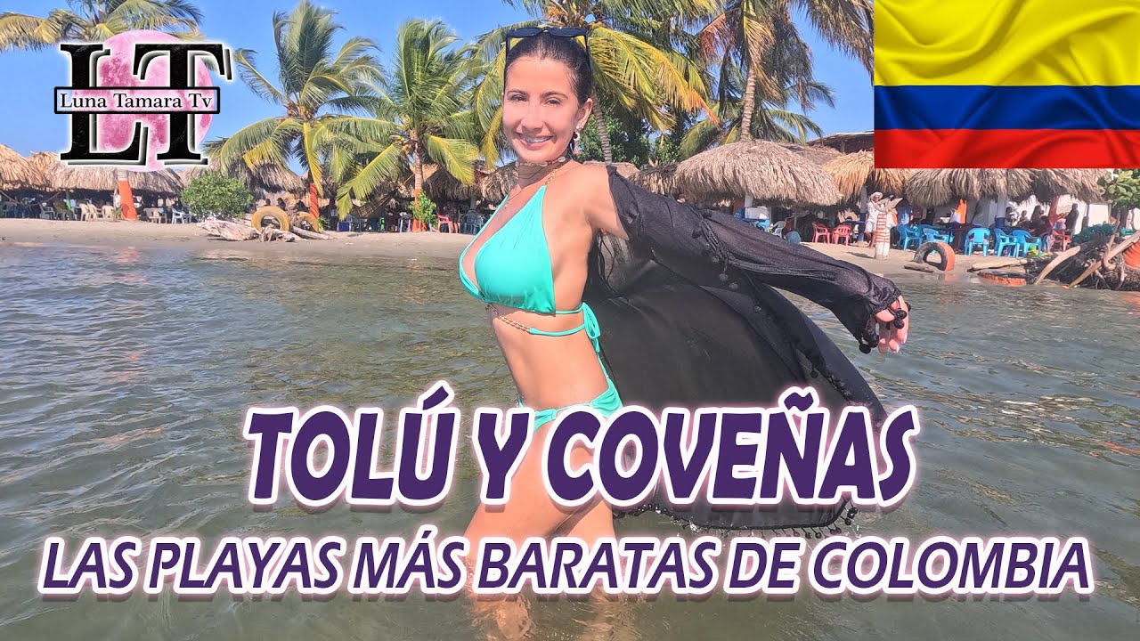 TOLÚ  Y COVEÑAS 🏝LAS PLAYAS MÁS BARATAS 💲DE COLOMBIA