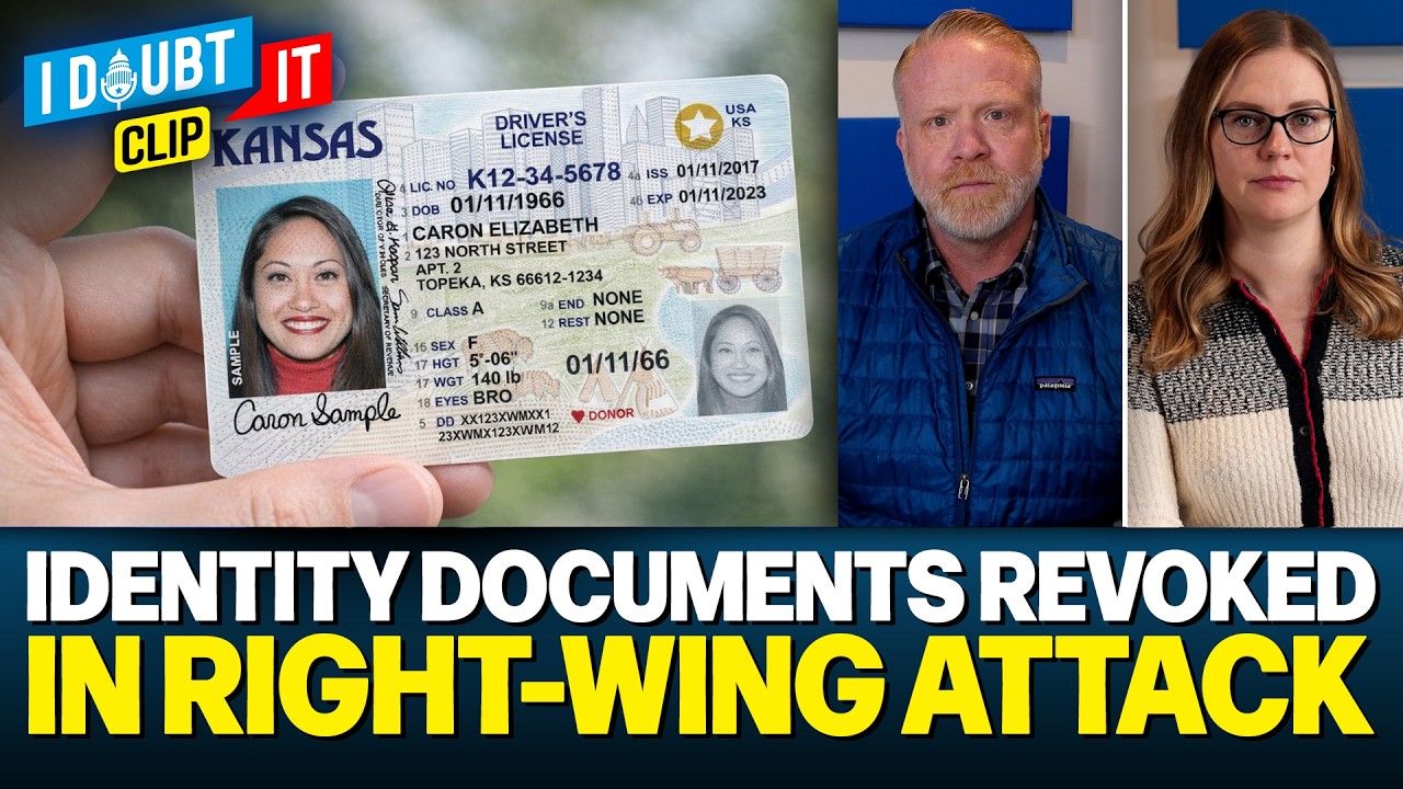 Kansas REVOKES DRIVERS' LICENSES OF TRANS AMERICANS