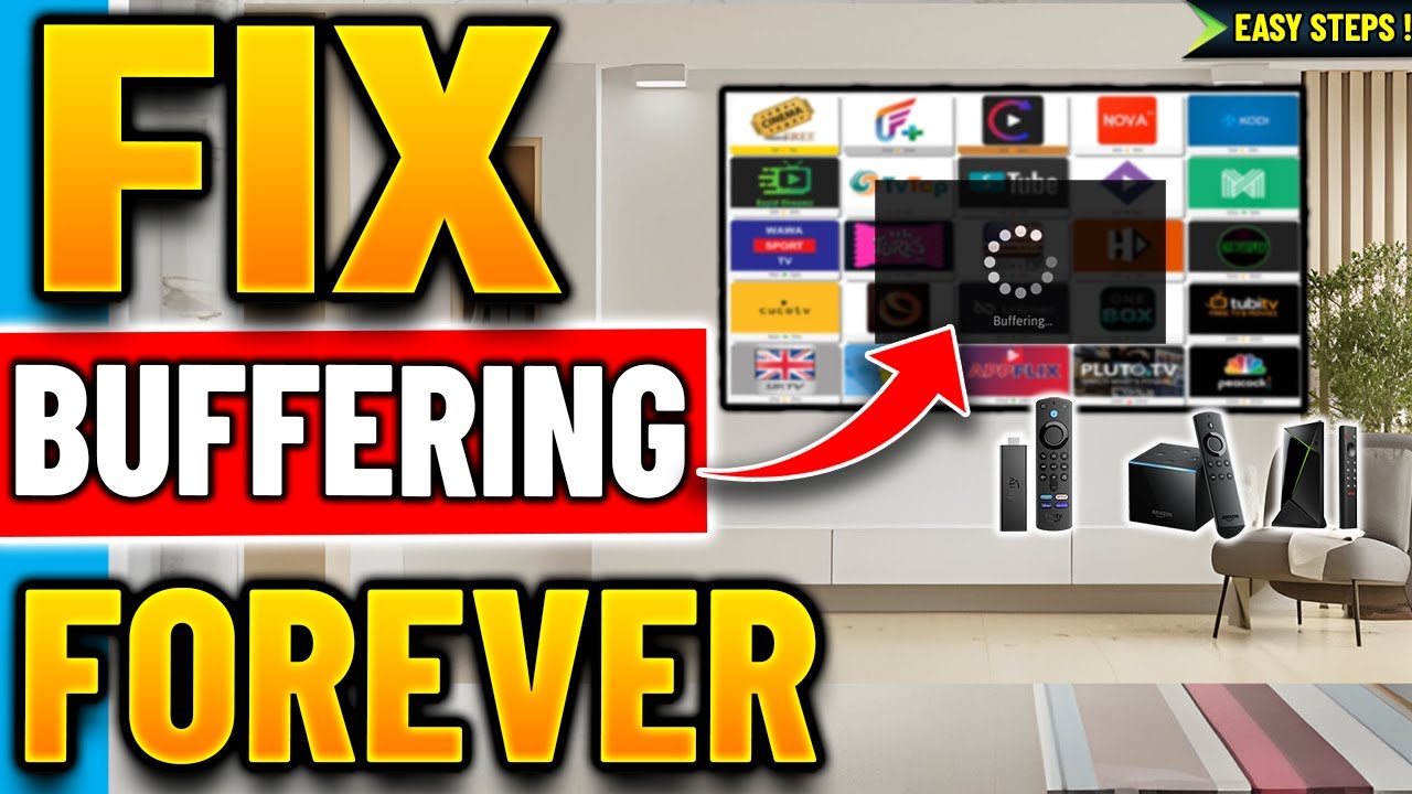 🔴How To Fix Buffering On Firestick / Android TV