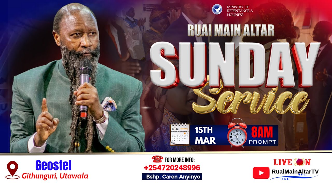 RUAI MAIN ALTAR 15TH MAR 2026 SUNDAY SERVICE