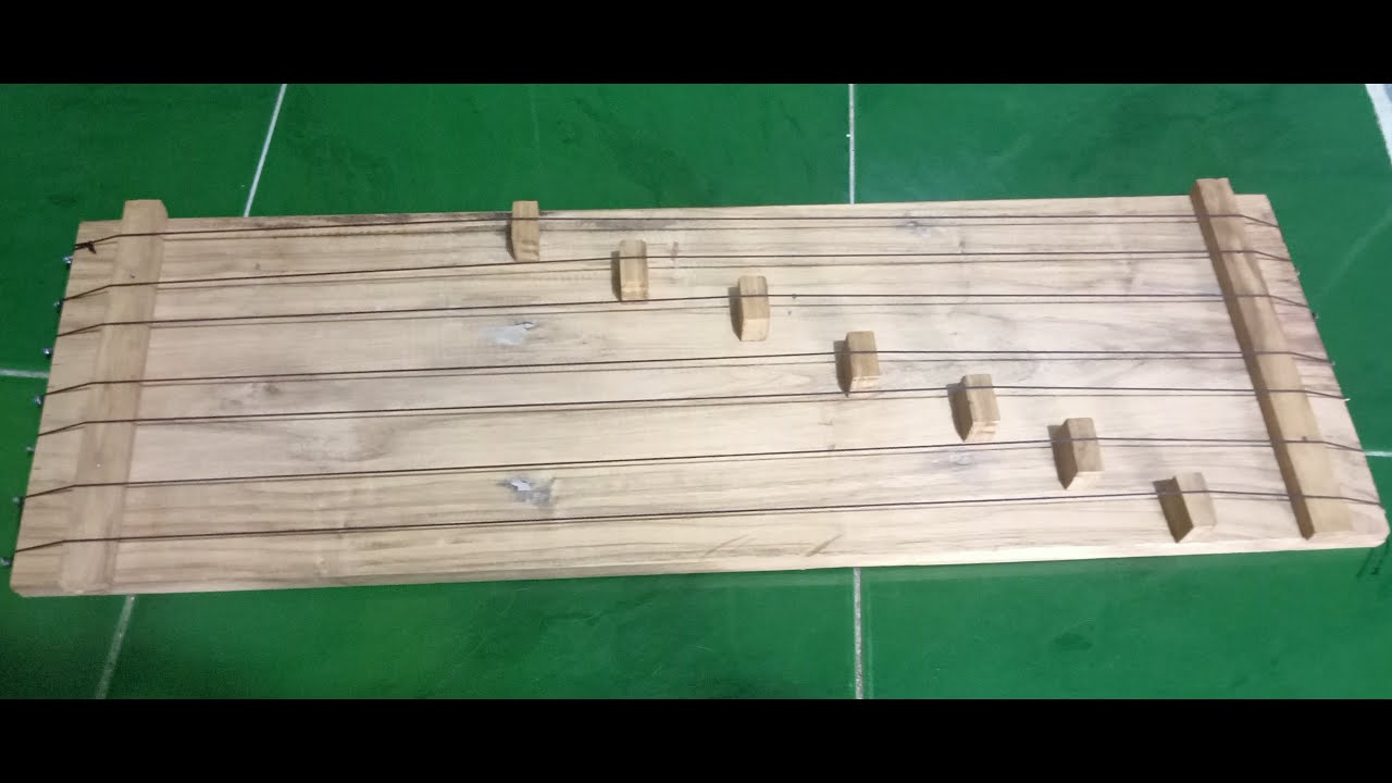 D I Y / KOTO / MUSICAL INSTRUMENT / SCHOOL PROJECT / A JAPANESE STRINGED INSTRUMENT