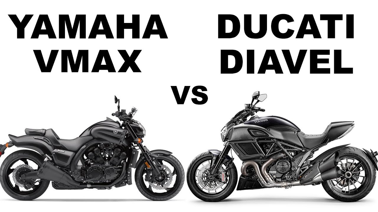 2018 Yamaha V Max vs Ducati Diavel - Competition