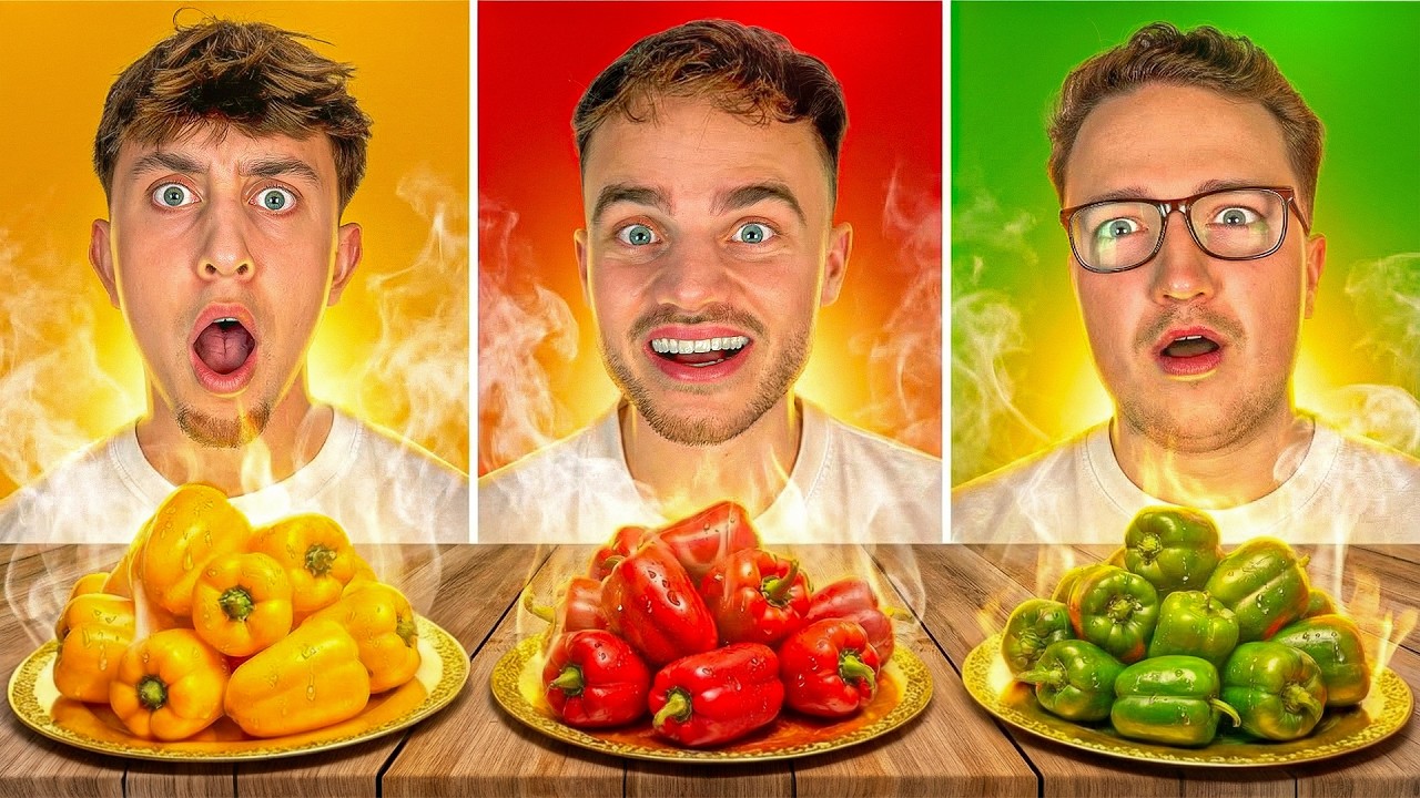 Alles In 1 Kleur Eten!🤯