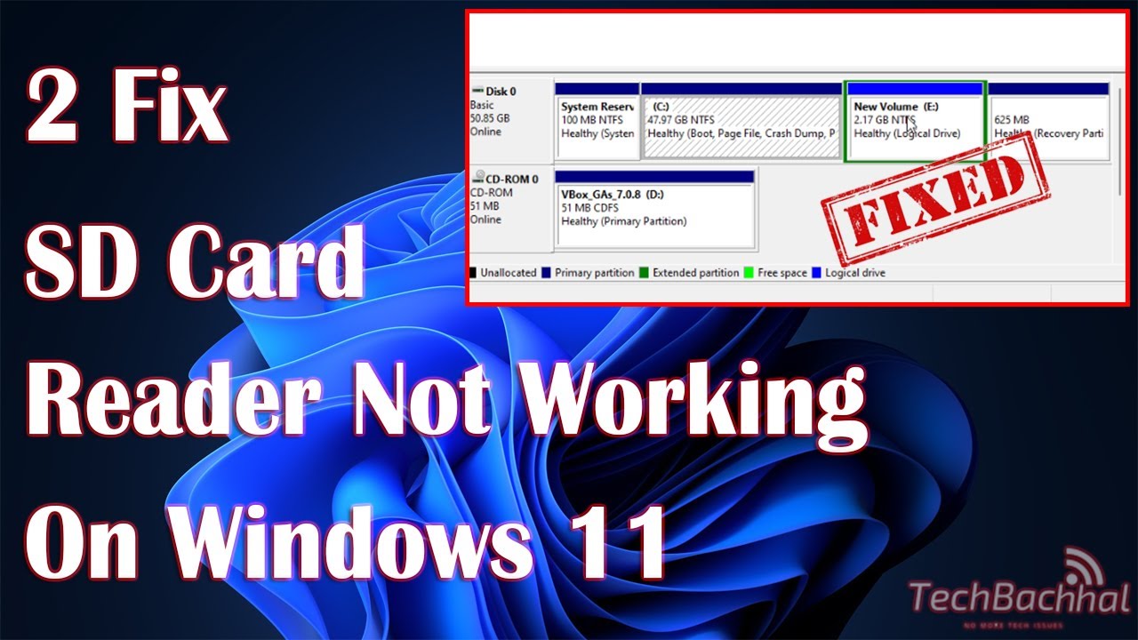 Fix SD Card Reader Not Working on Windows 11 How To Solve Usb card reader Not Showing   Detected