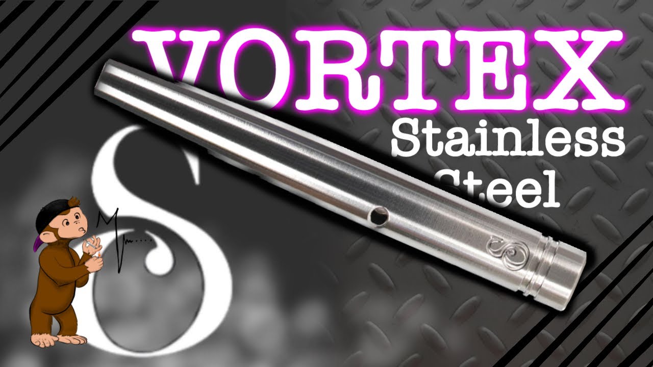 Entry to Simrell | Stainless Steel Vortex