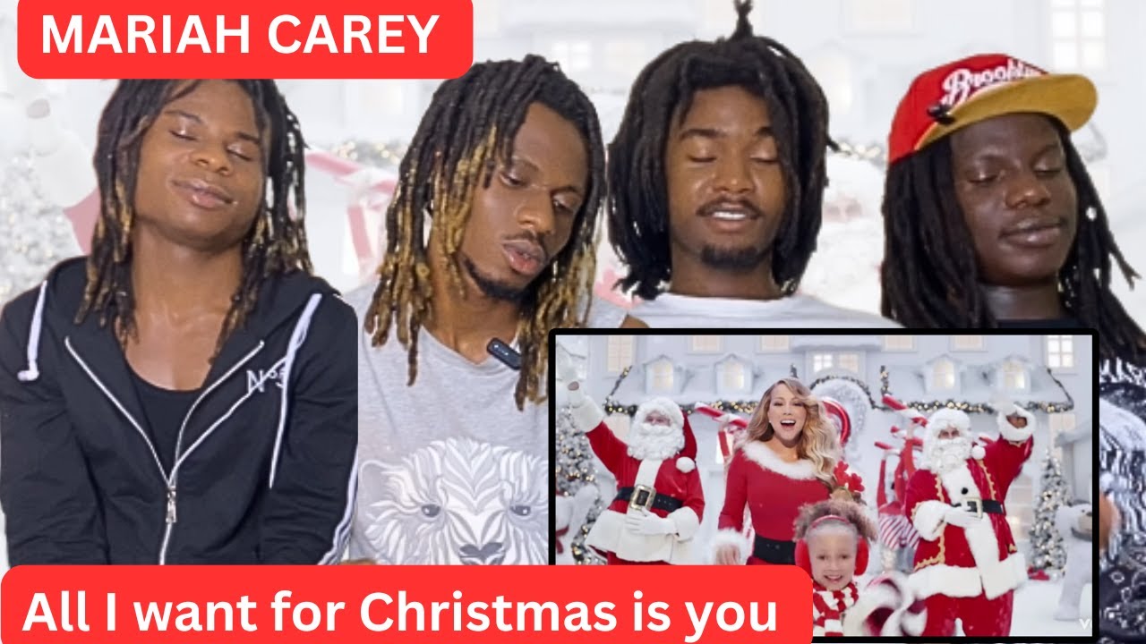Rappers reacts to : Mariah Carey -  All I want for Christmas is you