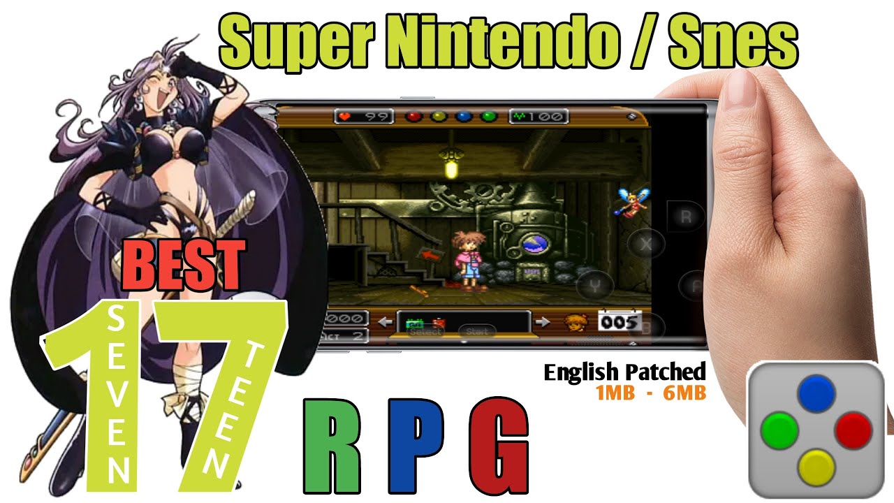 17 BEST SUPER NINTENDO RPG (SNES) for android