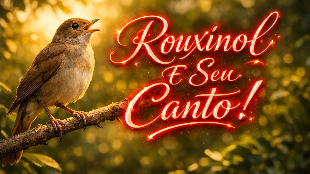 ROUXINOL E SEU CANTO! NIGHTINGALE AND ITS SONG!