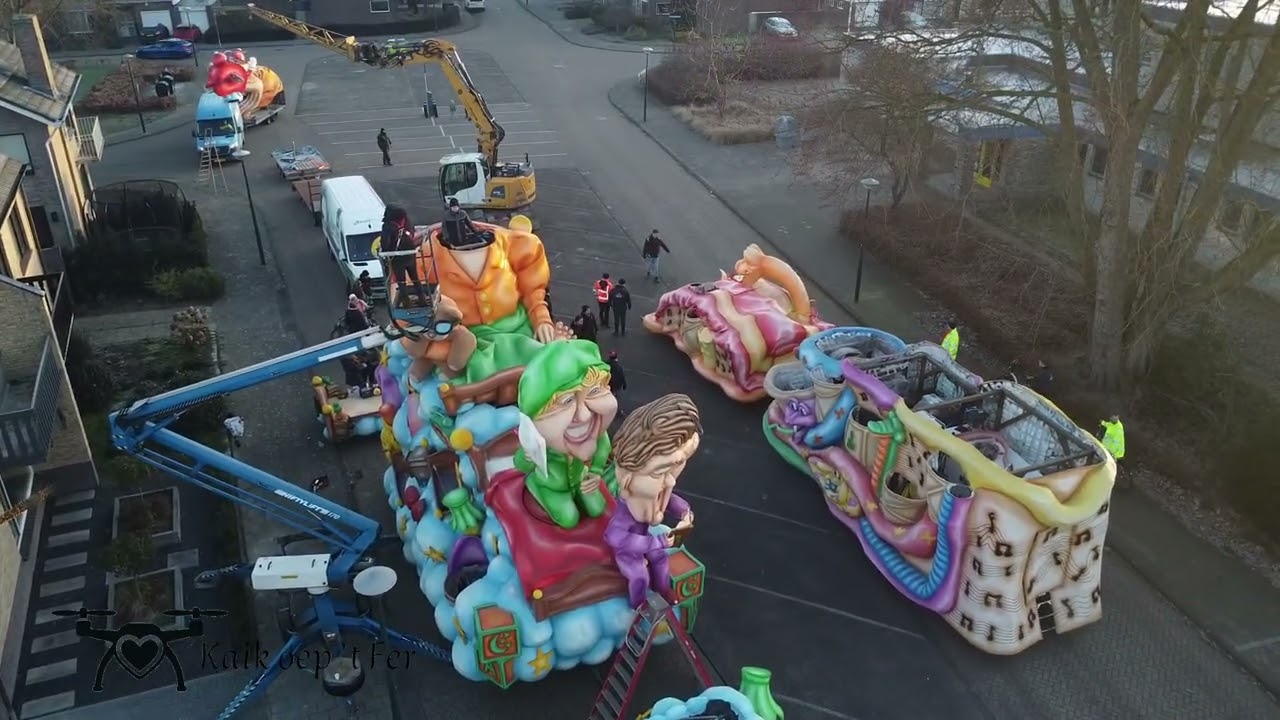 Opbouw wagens Faantelaand 2026