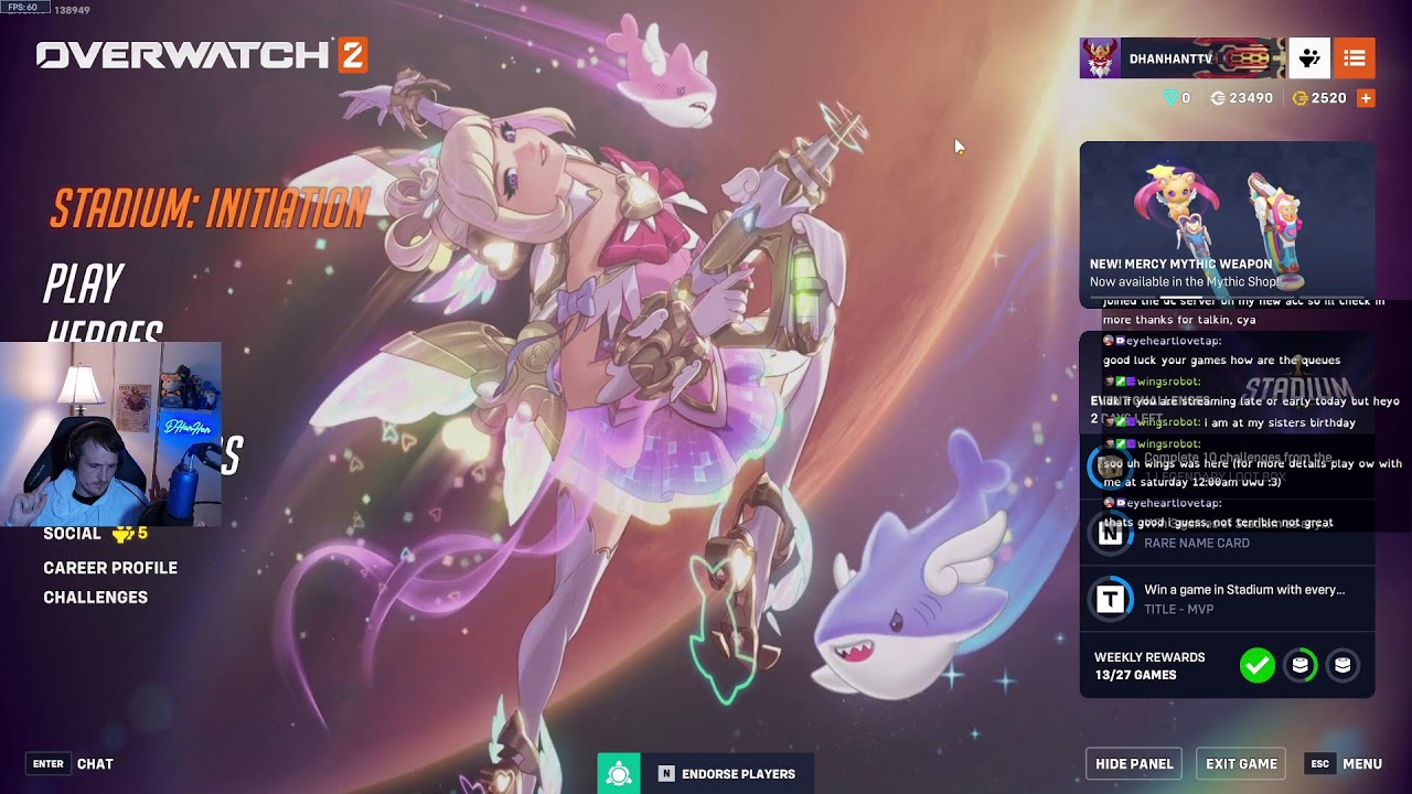 DHan Playing Competitive Overwatch Support Games after 1 Month Break!!!