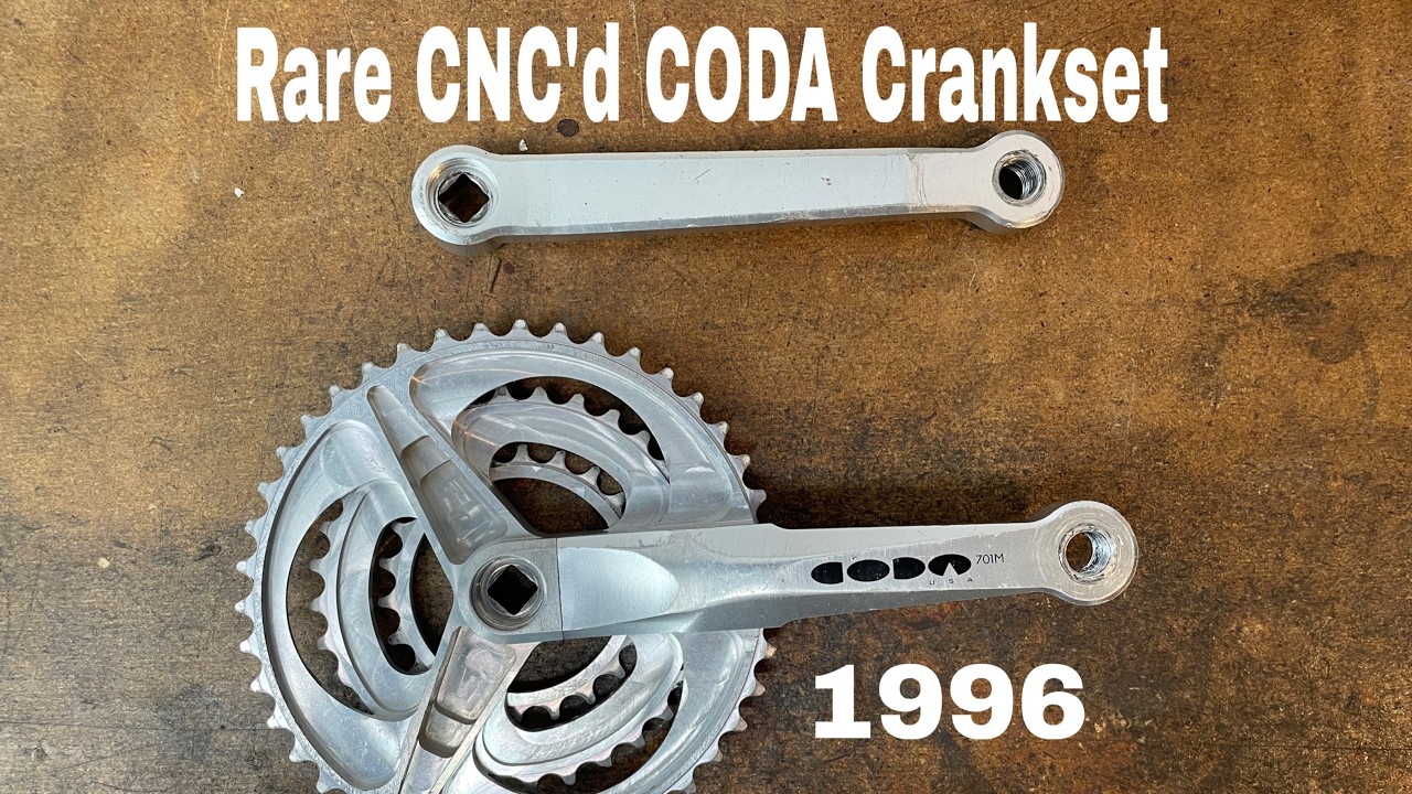 Solid-CNC'd CODA 701M Triple Cranks - Cleanup & History Lesson