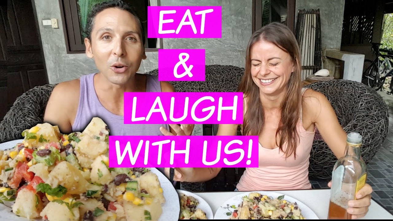 Mukbang + Potato Salad Recipe | Drunk Vegans, Minimalism + More!
