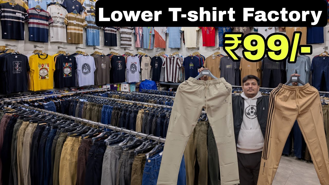 Original Factory of Lowers: Track Pants at Wholesale Rates in Delhi gandhi nagar vanshmj
