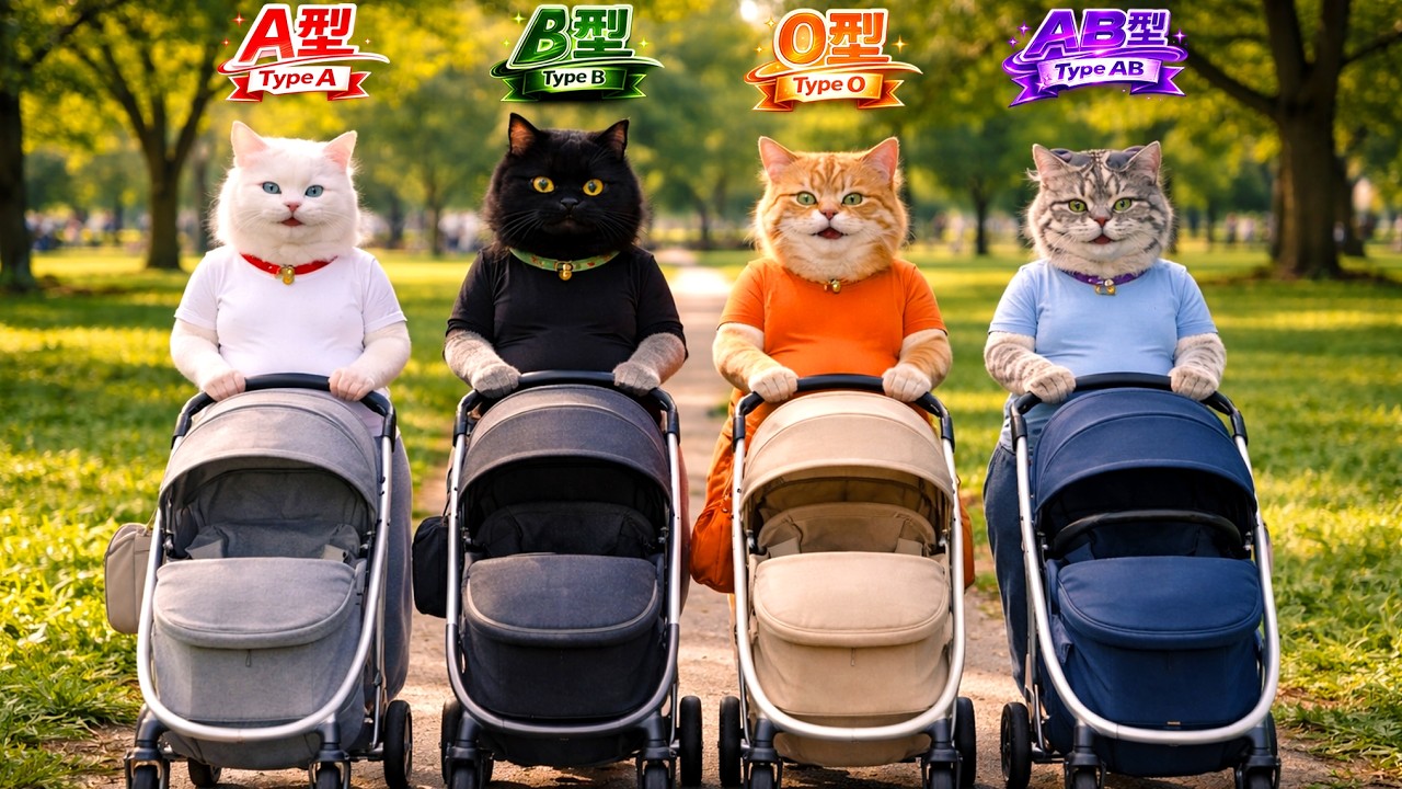 【血液型あるある】What’s Your Pregnancy Style? 🤰🐱