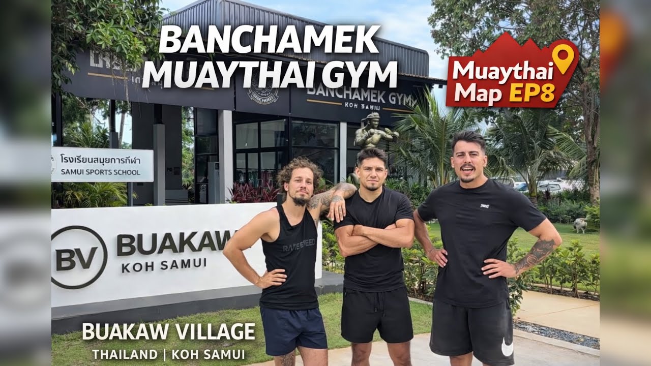 Trenowaliśmy w siłowni Buakawa! 🔥 | Mapa Muay Thai, odcinek 8 &ndash; Siłownia Banchamek