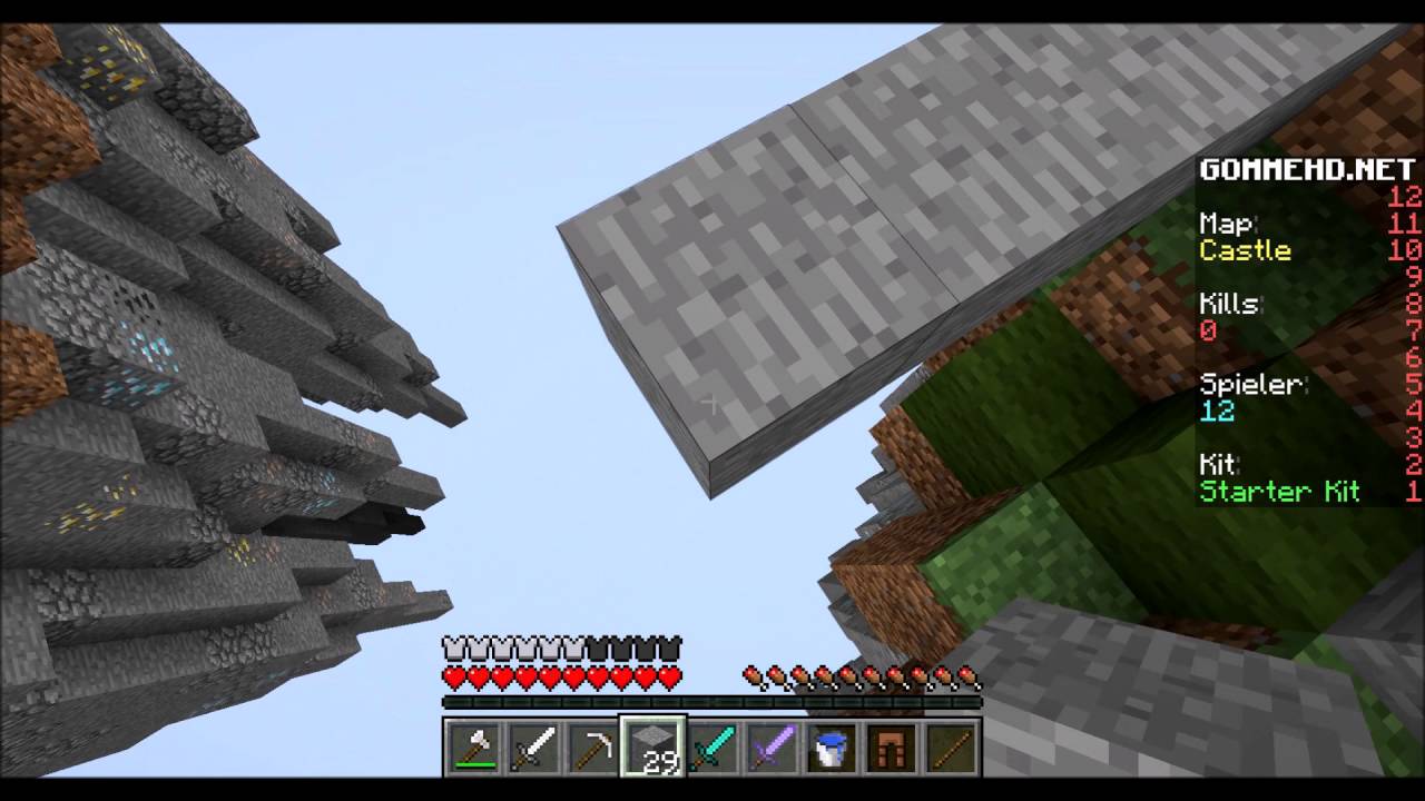 Skywars auf GommeHD ( ZuioTV)