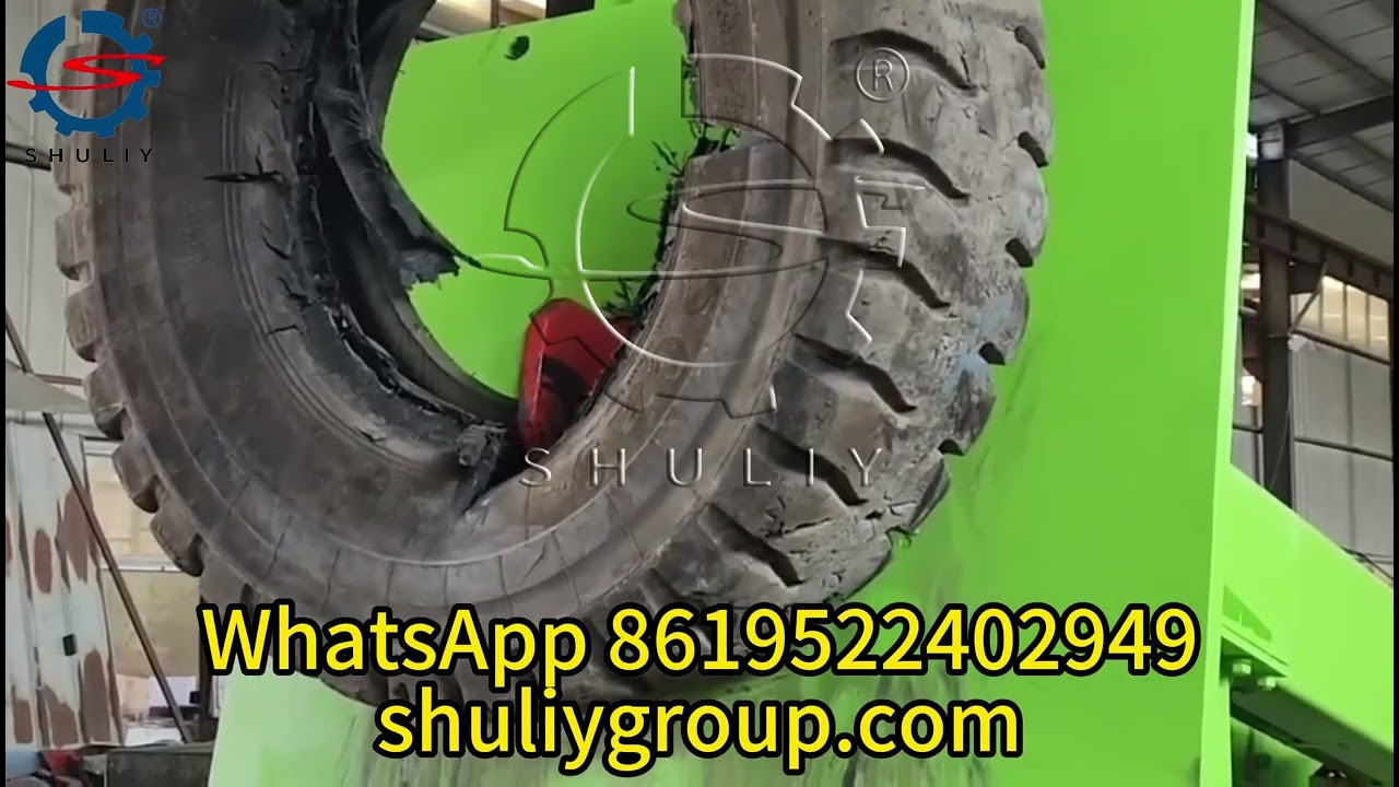 OTR Debeader Machine | Remove Bead Wire from OTR Tires for Recycling