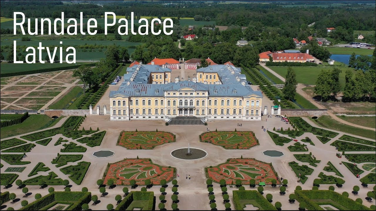 Rundale Palace, Latvia, 4K
