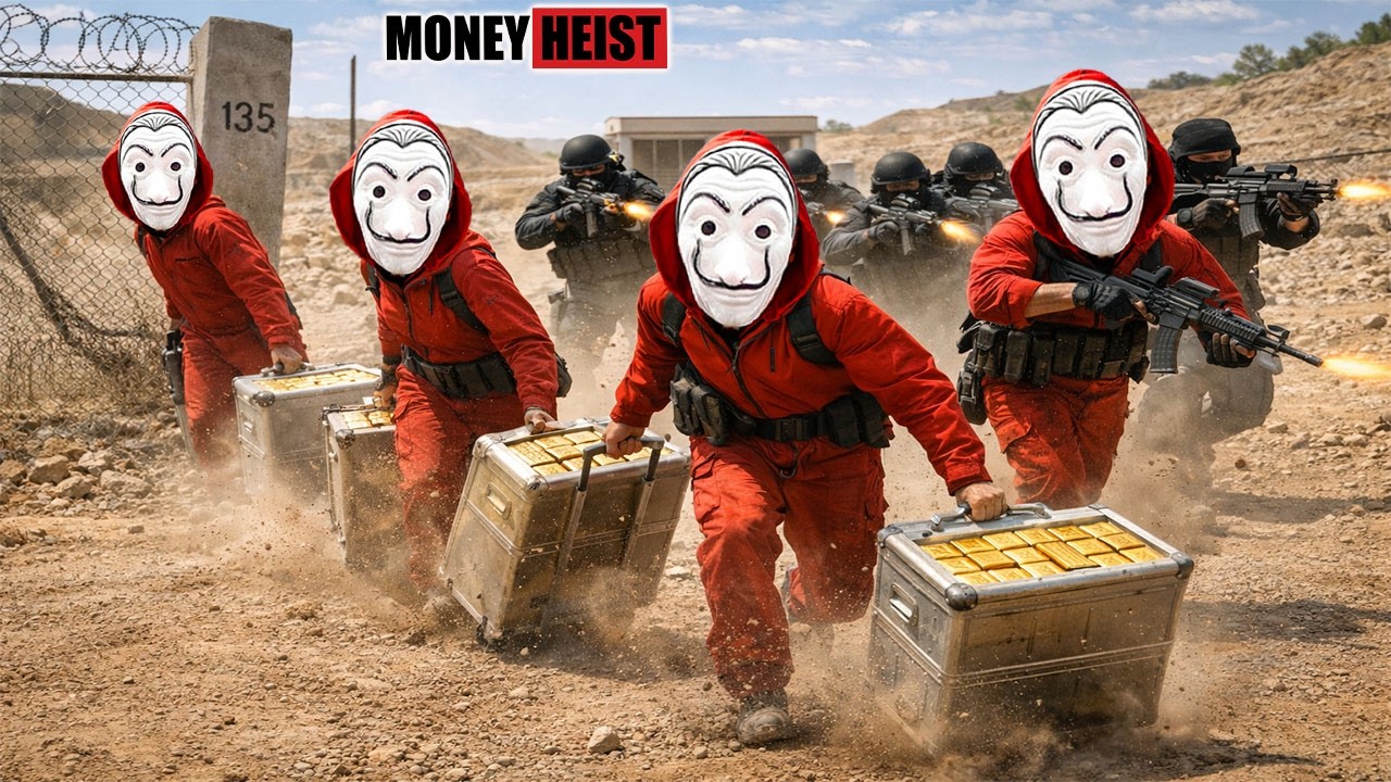 PARKOUR VS MONEY HEIST : Revenge Heist Countdown Ends in Explosive Escape | Epic POV
