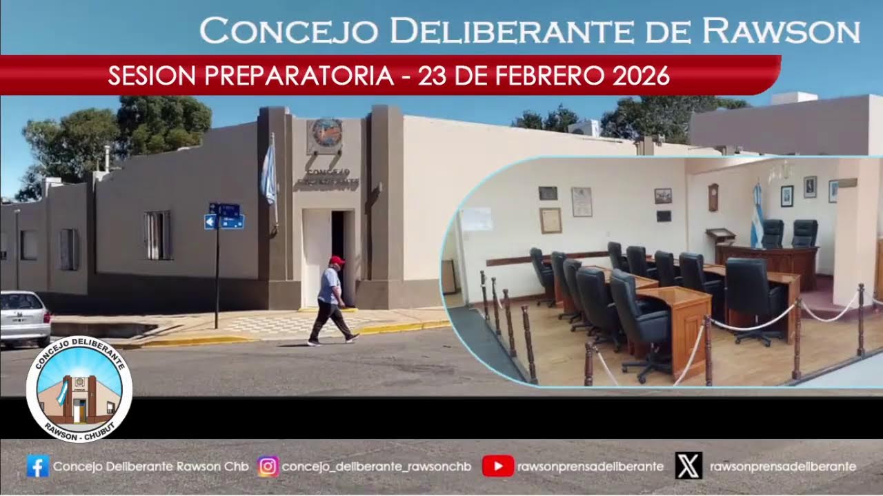 EN VIVO 23/02/26 -  Sesión Preparatoria convocada por Resolución 0/26